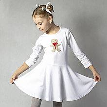 Detské oblečenie - Detské šaty Perník - 13981643_