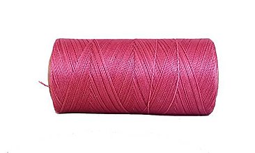 Galantéria - Polyesterové voskované šnúrky (Linhasita) 0,5mm, Škála farieb 2 (Ružovofialová č.323) - 13979804_