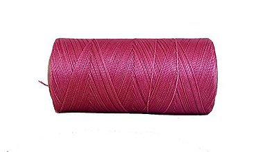 Galantéria - Polyesterové voskované šnúrky (Linhasita) 0,5mm, Škála farieb 2 (Ružovofialová č.903) - 13979815_