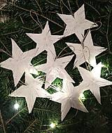 Dekorácie - Vianočné ozdoby "Hviezdy" - 13983601_