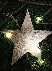 Dekorácie - Vianočné ozdoby "Hviezdy" - 13983600_
