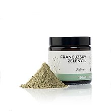 Pleťová kozmetika - Francúzsky zelený íl - 13986539_
