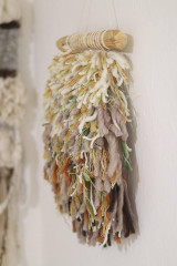 Dekorácie - Ručne tkaná vlnená tapiséria JESEŇ - 13990087_