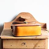 Kabelky - Kožená kabelka Antique leather *Honey&Cordovan* - 13988287_