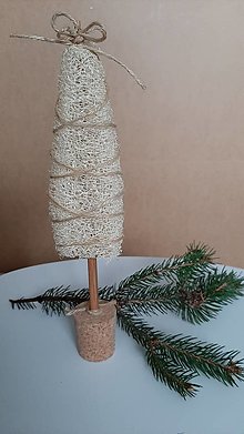 Dekorácie - Vianočný lufa stromček 2 - 13990456_