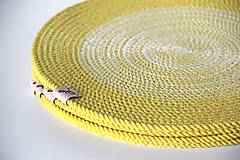 Úžitkový textil - Sada prostírání žlutá - 13996150_