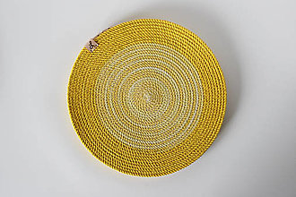 Úžitkový textil - Sada prostírání žlutá - 13996157_