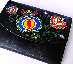 Peňaženky - Kožená peňaženka - Podluží (Střední) - 13993088_