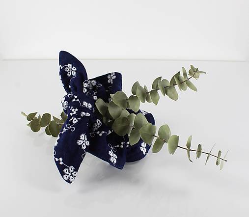 Ozdoby do vlasov - Mušelínová gumička do vlasov, scrunchie (S odnímateľnou mašľou) - 13994191_