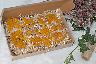 Dekorácie - Darčekové balenie ozdôb zo včelieho vosku - 13993379_