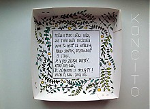 Dekorácie - Víla Pelargónia + krabička (víla + krabička s textom: "lúčna víla") - 14001503_