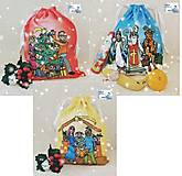 Úžitkový textil - SKLADOM - Mikulášské/Vianočné vrecko + MENO dieťaťa - 14001638_