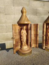 Dekorácie - Drevená mini kaplnka - 14007743_