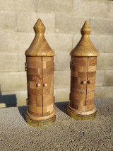 Dekorácie - Drevená mini kaplnka - 14007745_