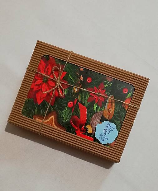 Úžitkový textil - Vianočné utierky (set 3 kuchynských utierok)  (Set 3 kuchynských utierok v darčekovom balení) - 14012140_