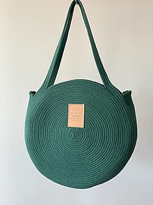 Veľké tašky - ZERO WASTE Taška Zelená - 14007914_