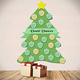 Dekorácie - Netradičný adventný kalendár - ozdob si vianočný stromček (stromčeky) - 14011133_