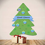 Dekorácie - Netradičný adventný kalendár - ozdob si vianočný stromček (klbká) - 14011215_