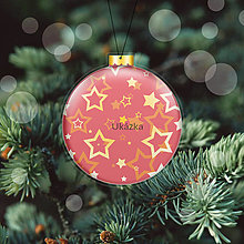 Dekorácie - Vianočná guľa všehochuť (s hviezdou) - 14011568_