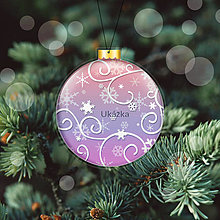 Dekorácie - Vianočná guľa všehochuť (ornamentová) - 14011569_