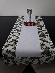 Úžitkový textil - Vianočná štóla - Cezmína 40 cm x 150 cm - 14013002_