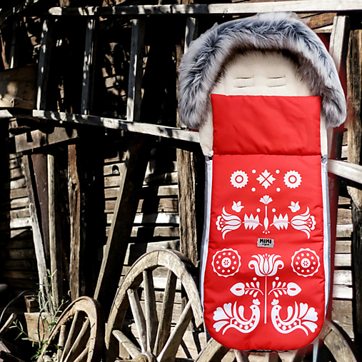 Detský textil - Slovenský ľudový fusak Jablonica - 14016208_