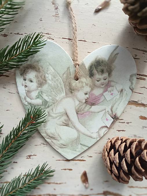 Vianočná dekorácia anjel