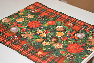 Úžitkový textil - Utierka s vianočnym motivom - 14016983_
