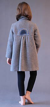 Detské oblečenie - Dívčí kabátek zimní vel. 146 - 14021208_