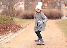 Detské oblečenie - Dívčí kabátek zimní vel. 146 - 14021213_