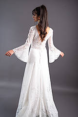 Šaty - Celokrajkové svadobné šaty z hrubšej krajky rôzne vzory - 14022063_