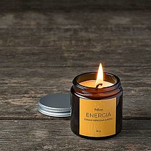 Sviečky - Energia – Zdravá prírodná sviečka - 14027085_