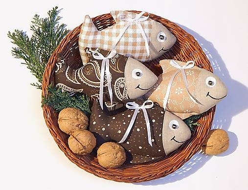 Dekorácie - Vianočný kaprík na stromček - 14029130_