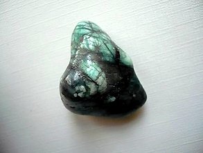 Minerály - Vrt. přívěšek - smaragd 33 mm, č.122f - 14029841_
