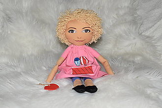 Hračky - Personalizovaná bábika Anka - 14033341_