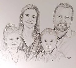 Kresby - Rodinný portrét - 14035756_