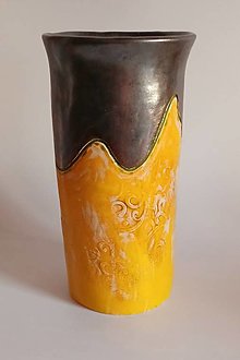 Dekorácie - Keramická váza antického vzhľadu - 14037890_