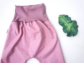 Detské oblečenie - Softshellky zimné "pink” - 14043685_