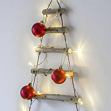 Dekorácie - Vianočný stromček z konárikov - 14047238_