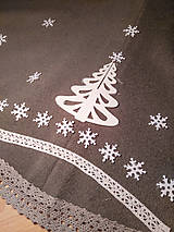 Úžitkový textil - Vianočný vlnený koberček pod stromček (rôzne farby) - 14046040_