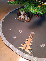 Úžitkový textil - Vlnený kryt na stojan vianočného stromčeka (rôzne farby) - 14046129_