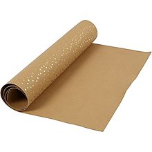 Papier - Papier z umelej kože - golden dots CCH498958 - 14044566_
