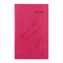 Papiernictvo - Vreckový diár 2022 s gravírovaním podľa priania - 14049628_