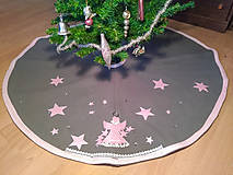 Úžitkový textil - Vianočný vlnený koberček pod stromček (rôzne farby) - 14052237_