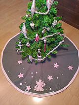 Úžitkový textil - Vianočný vlnený koberček pod stromček (rôzne farby) - 14052238_