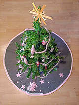 Úžitkový textil - Vianočný vlnený koberček pod stromček (rôzne farby) - 14052239_