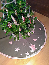 Úžitkový textil - Vianočný vlnený koberček pod stromček (rôzne farby) - 14052240_