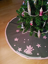 Úžitkový textil - Vianočný vlnený koberček pod stromček (rôzne farby) - 14052244_