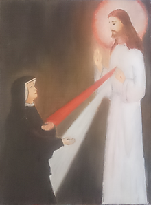 Obrazy - Sestra Faustína a Milosrdný Ježiš - 14056255_