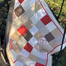Detský textil - Detská patchwork deka - 14056900_